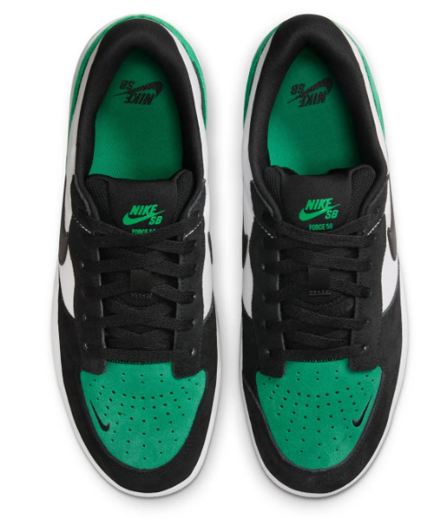 Nike SB Force 58 'White/Black/Stadium Green'