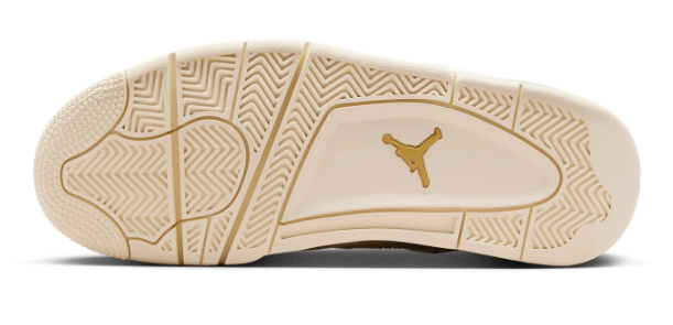 Air Jordan 4 Retro 'Metallic Gold' (Women's) – AQ9129-170