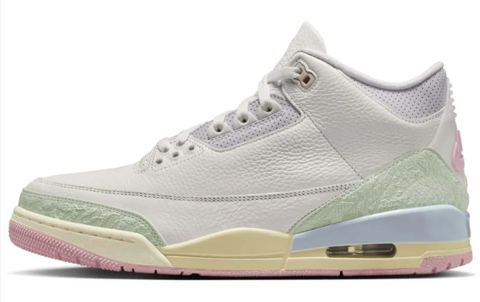 Air Jordan 3 Retro OG 'Spring Is In The Air' - Sail / Jade Aura