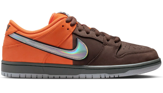 Nike SB Dunk Low Pro 'Muni Fast Pass' Safety Orange/Wolf Grey/Baroque Brown