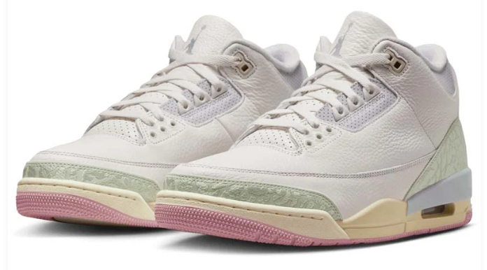 Air Jordan 3 Retro OG 'Spring Is In The Air' - Sail / Jade Aura