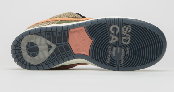 Nike SB x Arts-Rec Dunk Low Pro 'Khaki/Amber Brown'