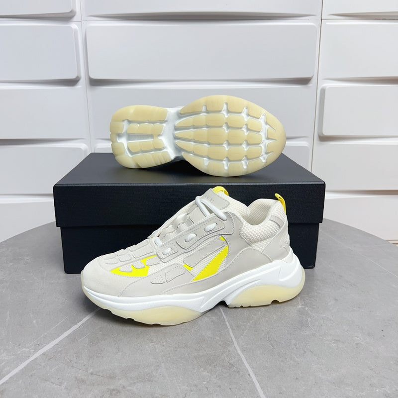 Amiri Leather Sneakers PKM0106 — Brand New