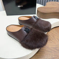 AMIRI Pony Hair Mule — Less Outfit, More Intention