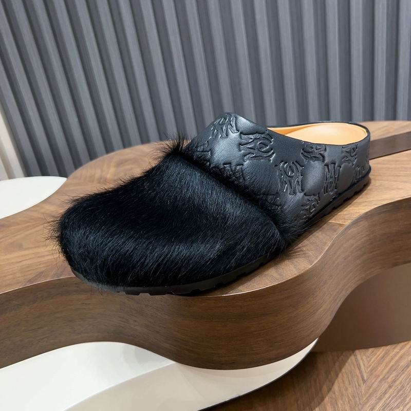 AMIRI Pony Hair Mule — Rich Texture, Refined Silhouette