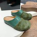 AMIRI Pony Hair Clog Mule — Luxury Worth Wearing