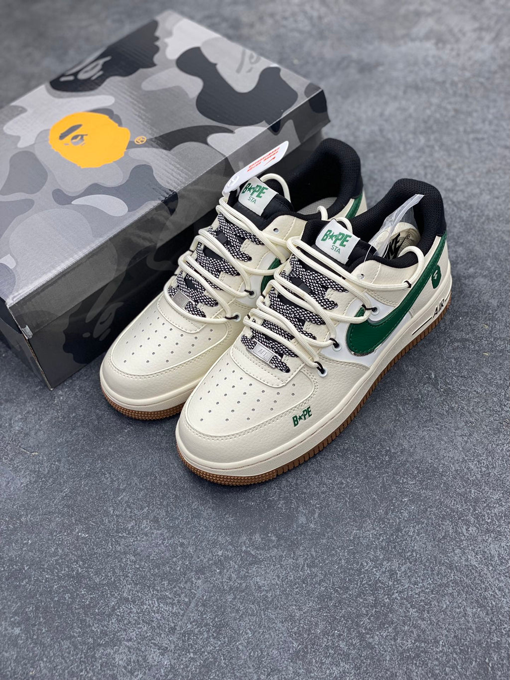 A Bathing Ape Low-Top Sneakers H0302 | Full Size Run EU 36–45