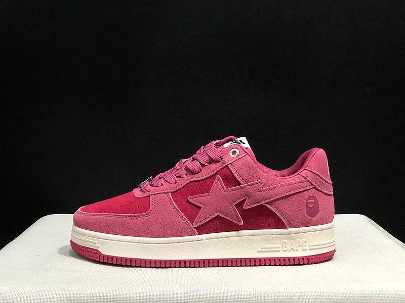 BAPE STA Low 'Triple White' Sneakers
