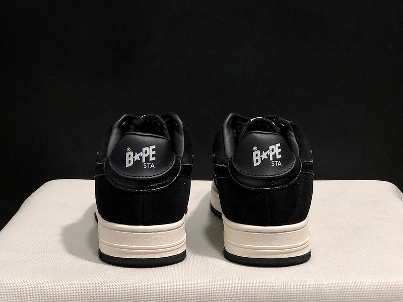 BAPE STA Low 'Triple Black' Sneakers