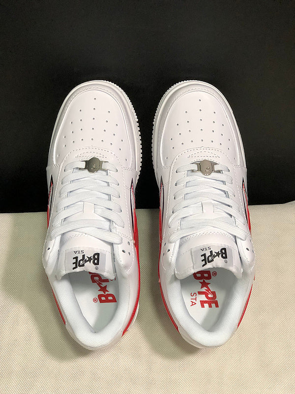 BAPE STA Low 'Triple Black' Sneakers