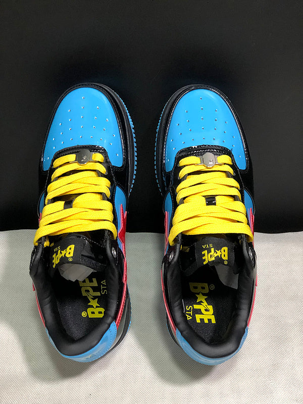BAPE STA Low 'Triple Black' Sneakers