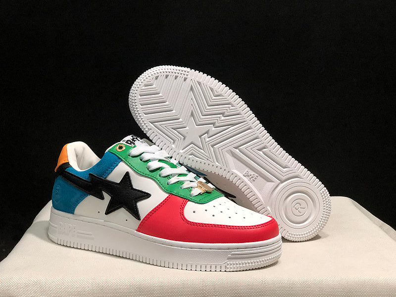 BAPE STA Low 'Triple Black' Sneakers