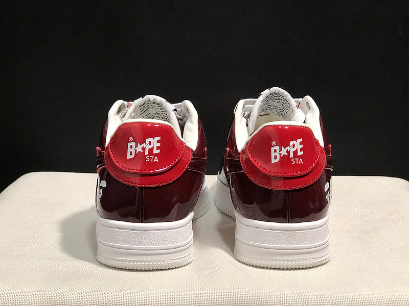 BAPE STA Low 'Triple Black' Sneakers