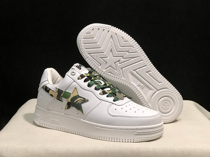 BAPE x Adidas Samba – Glacier White Star Edition