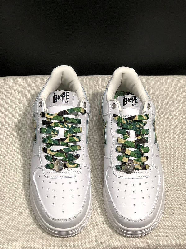 BAPE x Adidas Samba – Glacier White Star Edition