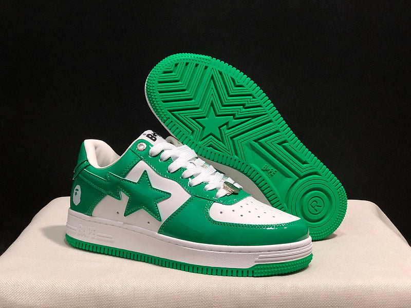BAPE Bapesta Wheat Suede Star Low — Signature Edition