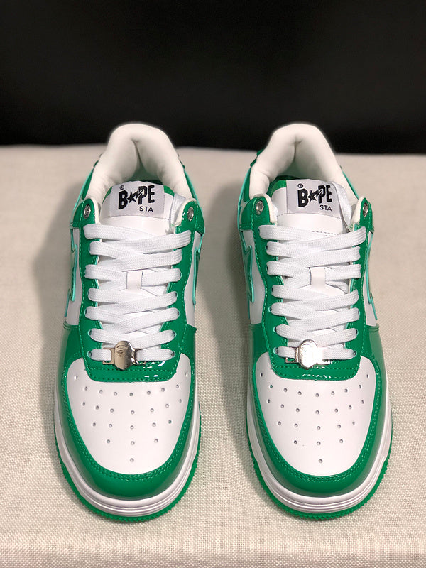 BAPE Bapesta Wheat Suede Star Low — Signature Edition