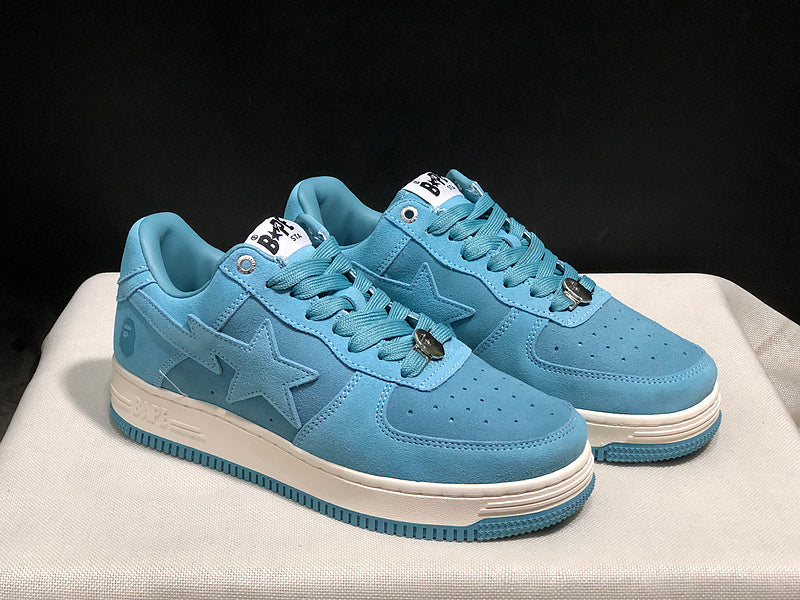 BAPE Bapesta Wheat Suede Star Low — Colorway Two