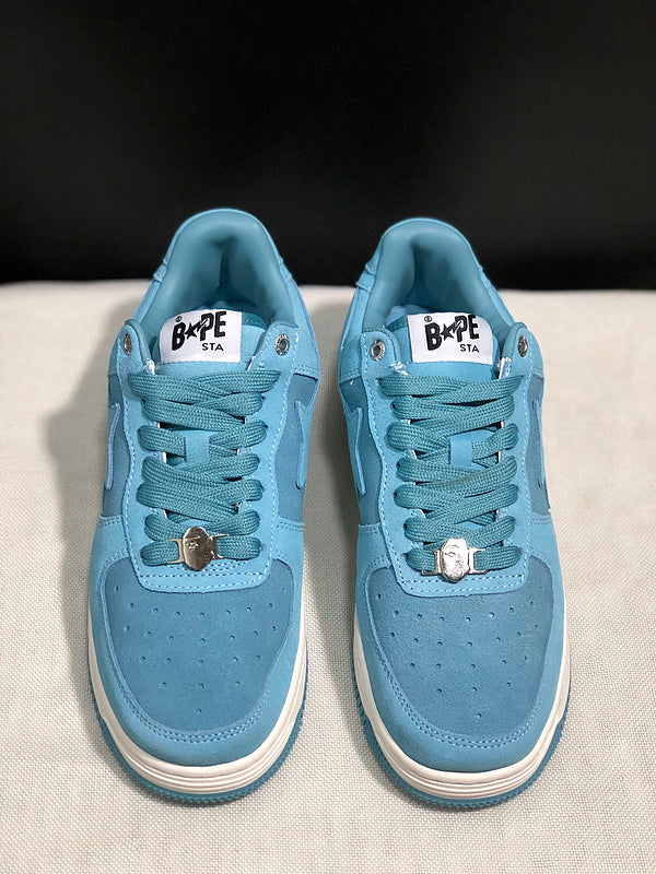 BAPE Bapesta Wheat Suede Star Low — Colorway Two