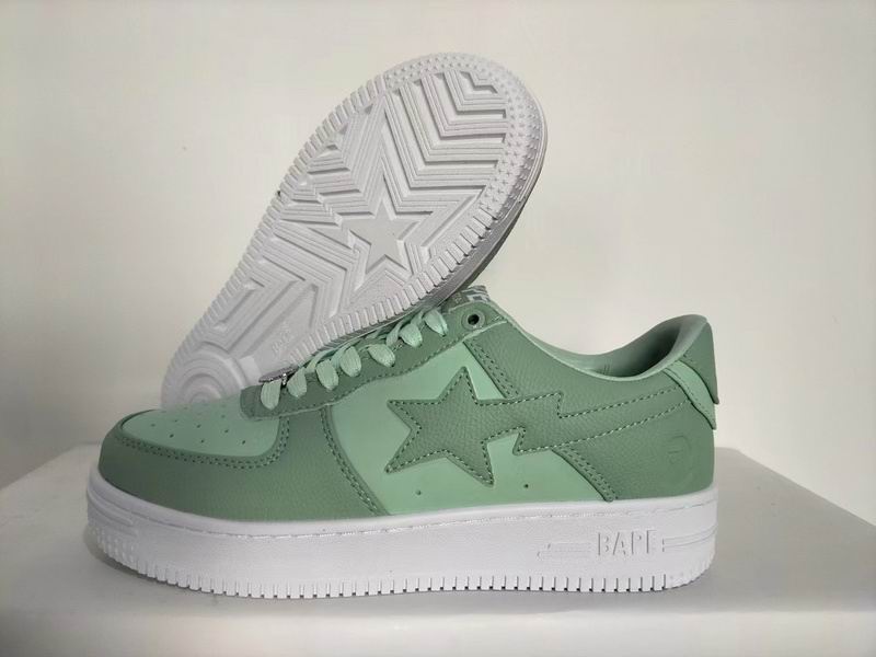BAPE Bapesta Wheat Suede Star Low — First Wear Forever