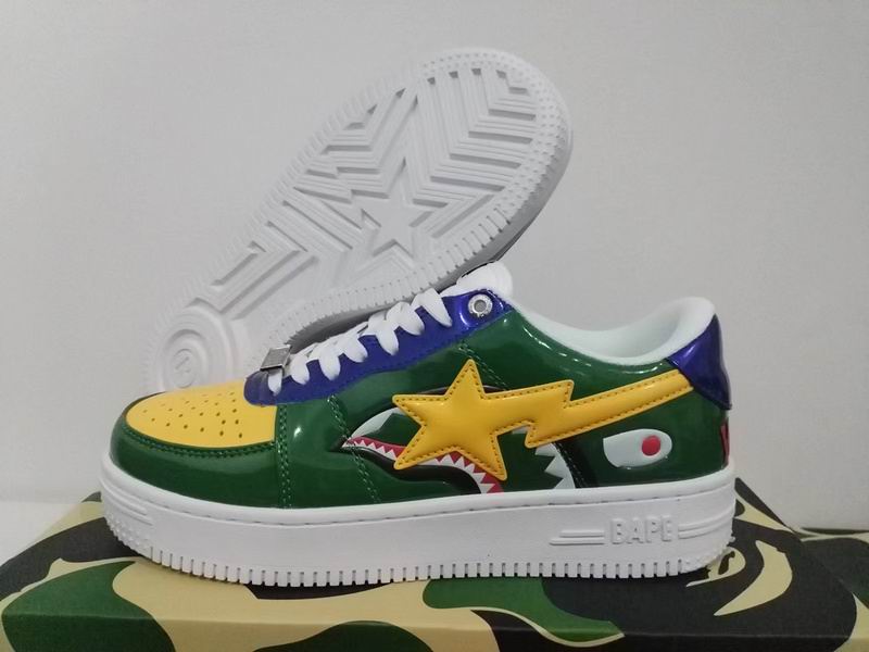 BAPE Bapesta Wheat Suede Star Low — Lookbook Drop
