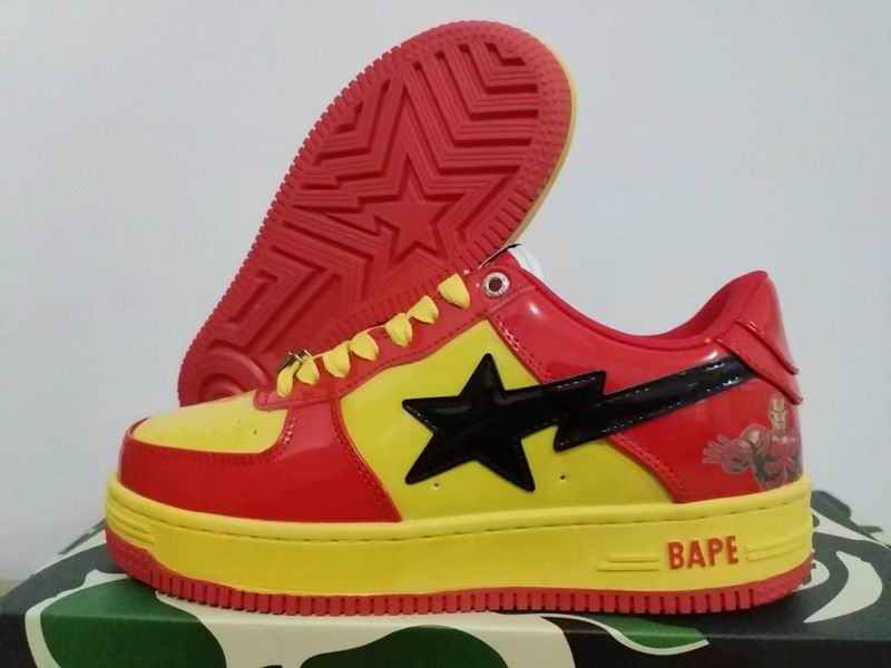 BAPE Bapesta Wheat Suede Star Low