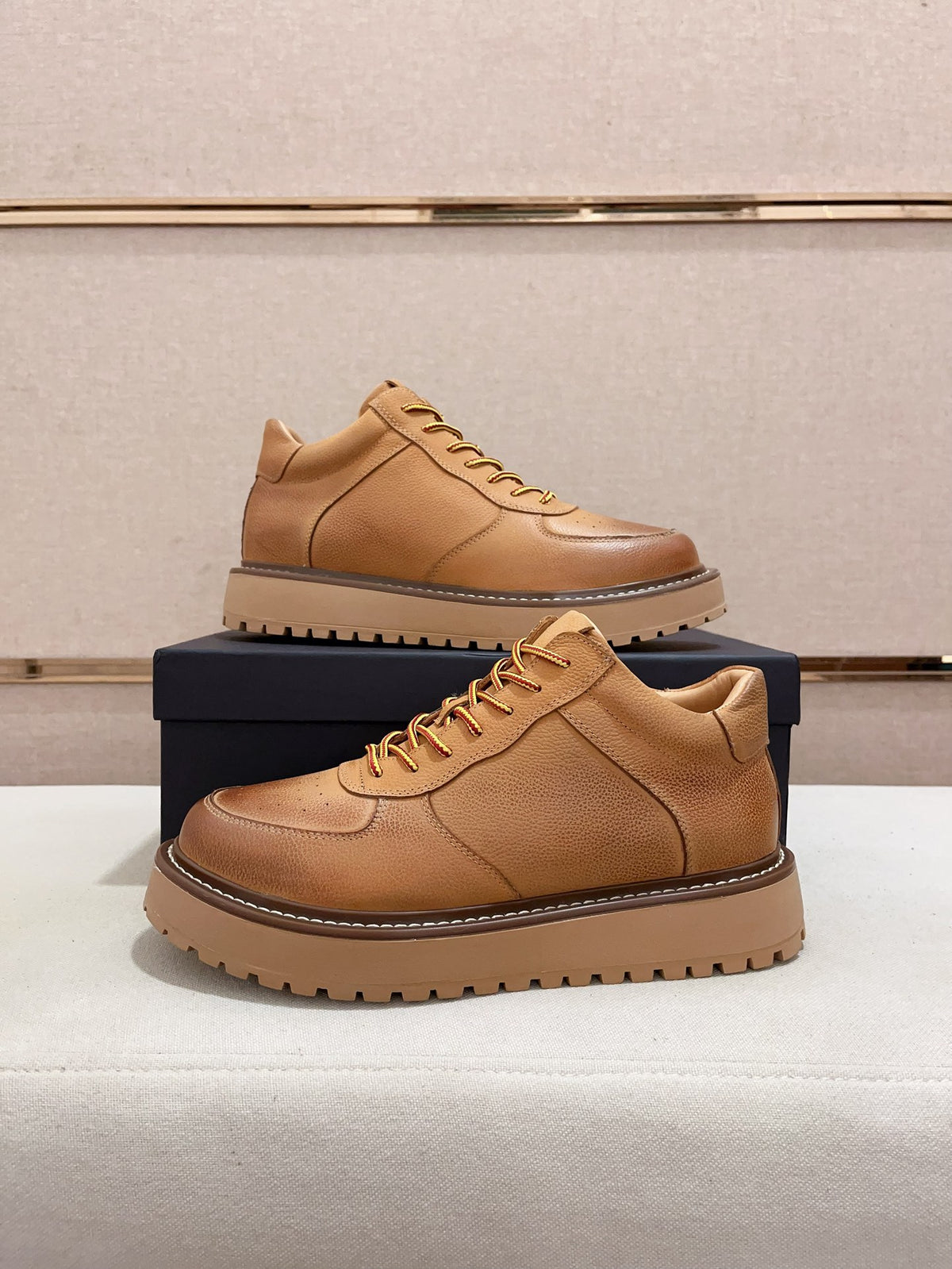 UGG Low-Top Leather Sneaker — Some Sneakers Age Out. This One Ages In.