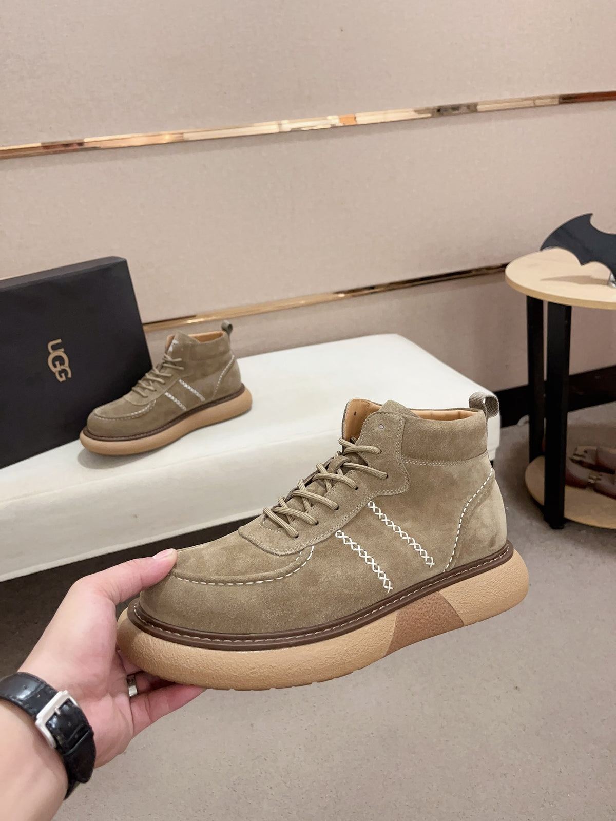 UGG Low-Top Leather Sneaker — Built to Move, Made to Last