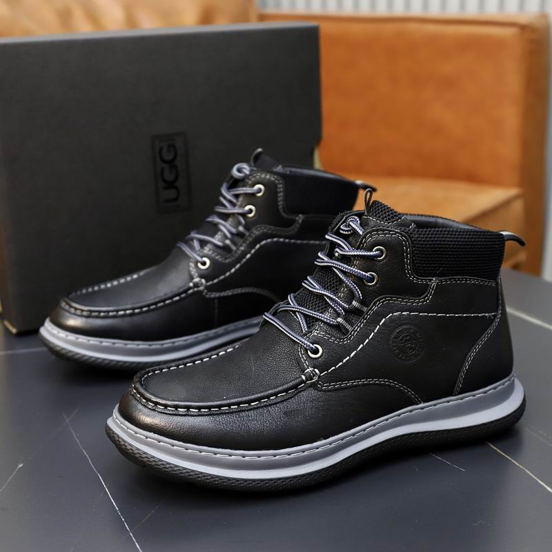 UGG Low-Top Leather Sneaker — Effortless Fit, Refined Finish