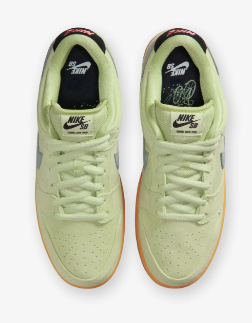 Nike SB Dunk Low Pro 'Verdugo Mountains' (Light Liquid Lime)