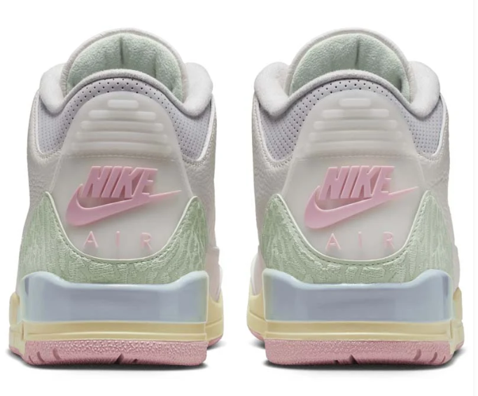 Air Jordan 3 Retro OG 'Spring Is In The Air' - Sail / Jade Aura