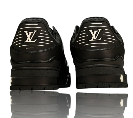 Louis Vuitton Trainer 'Black Embossed Monogram' (Women's)